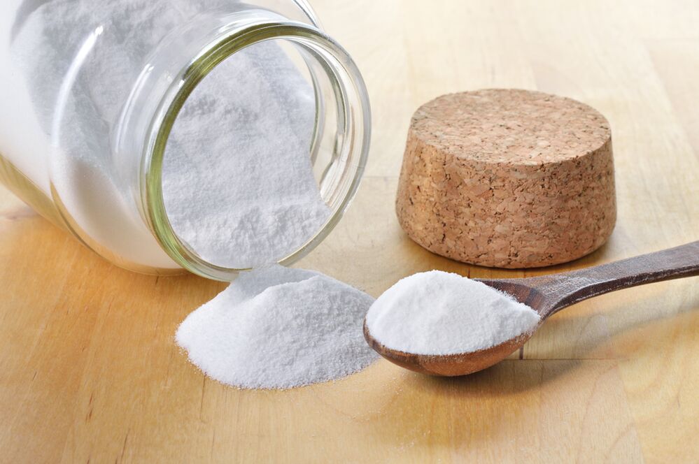 O bicarbonato de sódio ajudará no combate à onicomicose